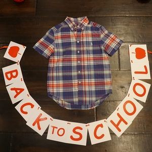 Ralph Lauren short sleeve button-down shirt